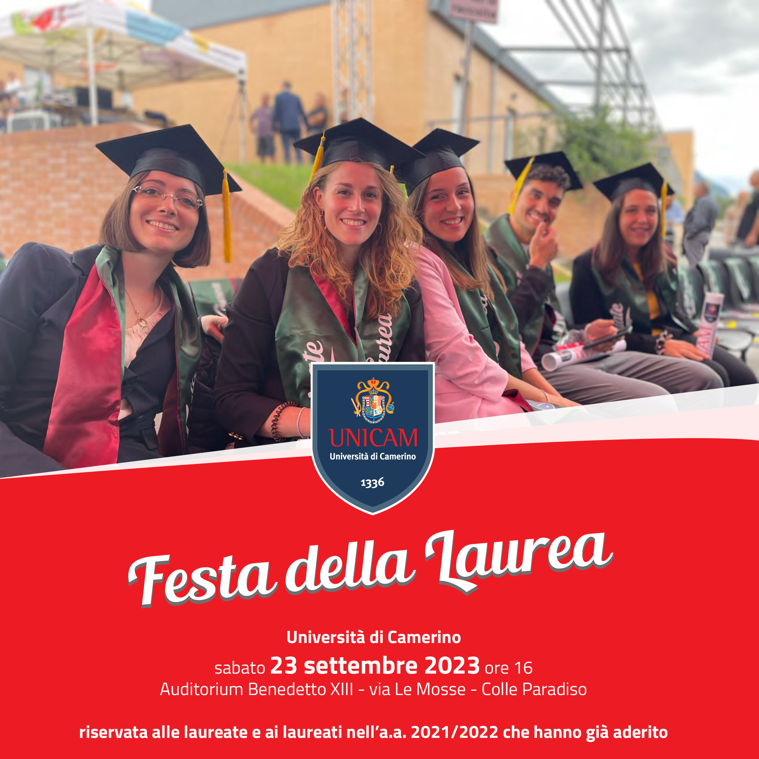 Festa della Laurea 23 settembre 2023
