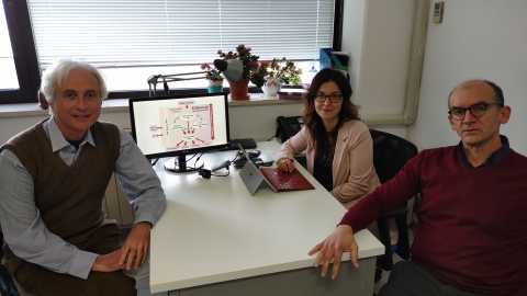 I professori Di Cicco, Trapananti e Gunnella