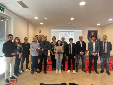 I vincitori Start Cup Marche