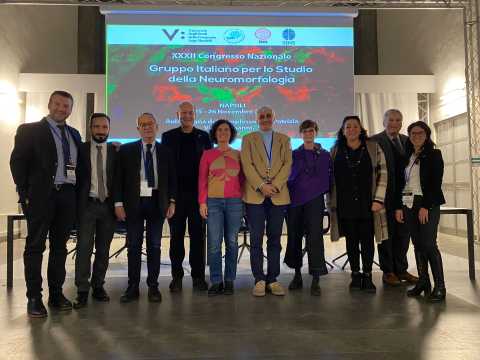 Il prof. Tayebati tra i colleghi del G.I.S.N.