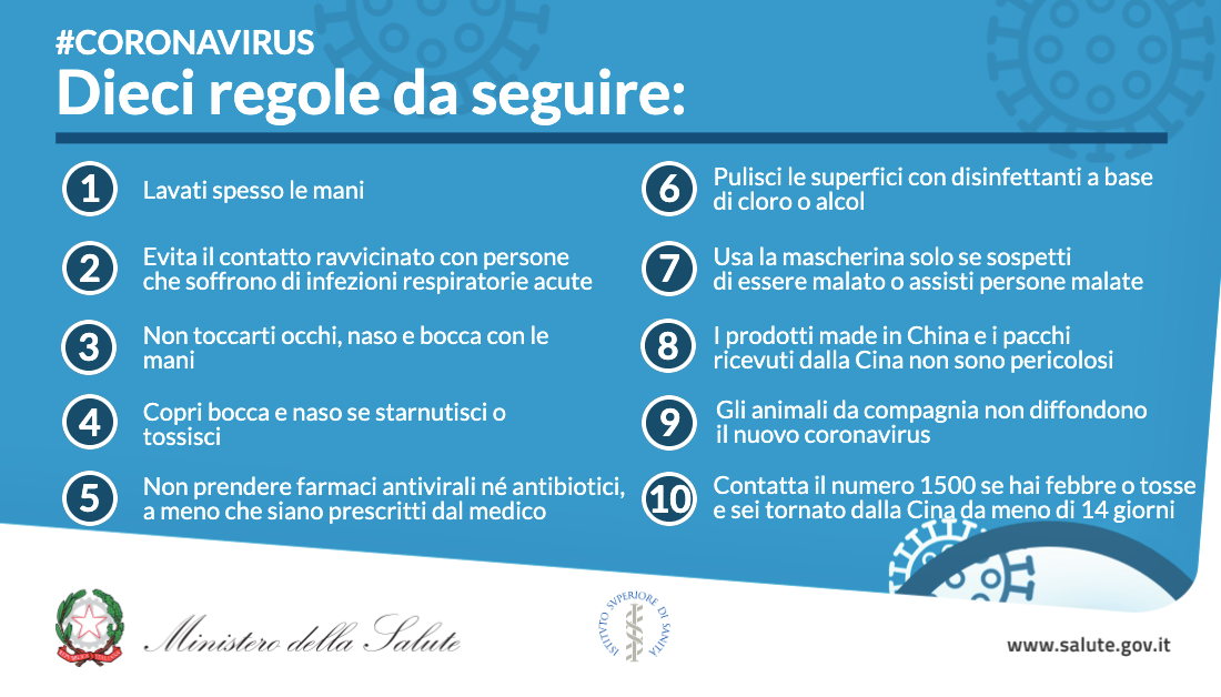 Dieci regole da seguire