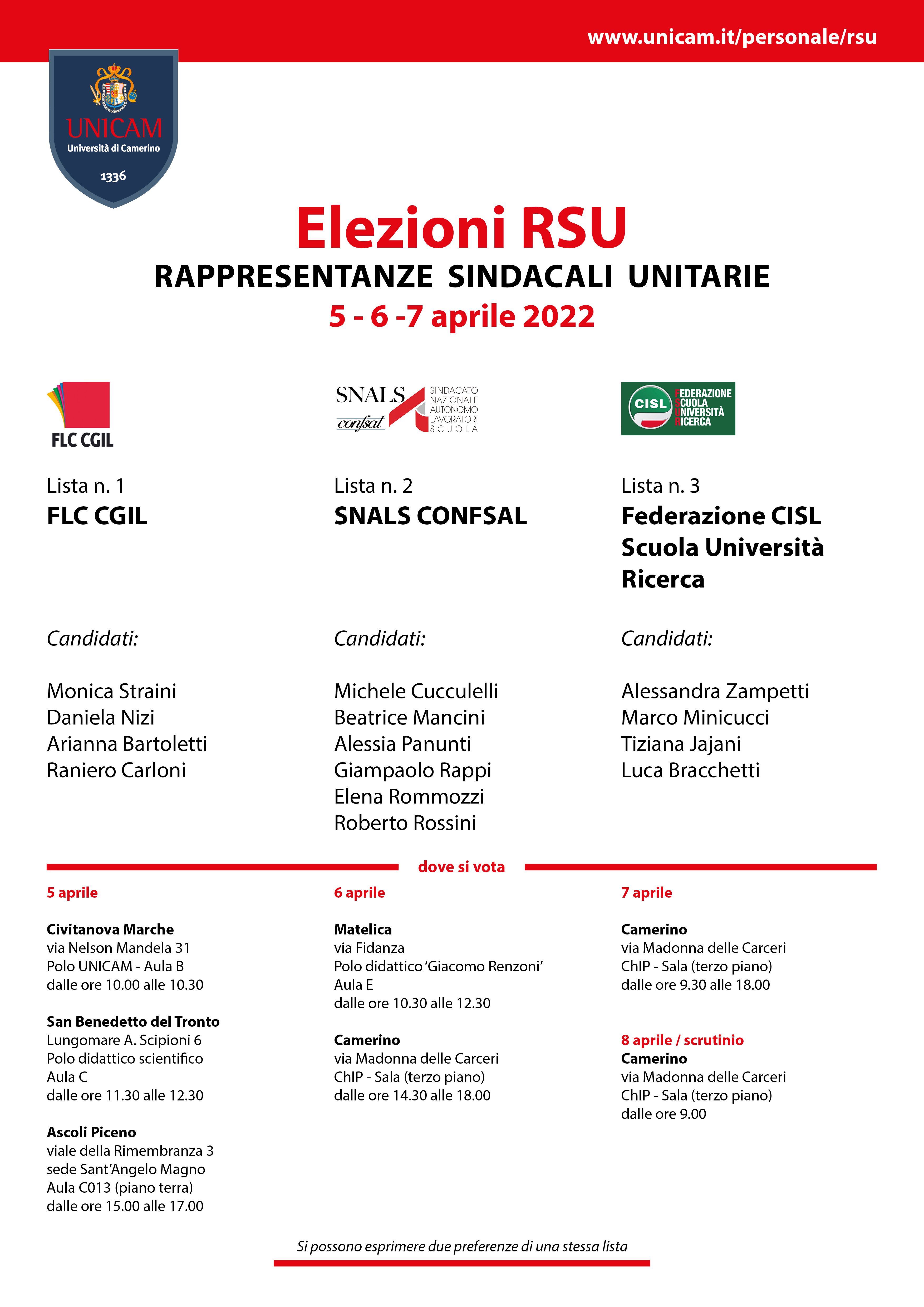 Elezioni RSU