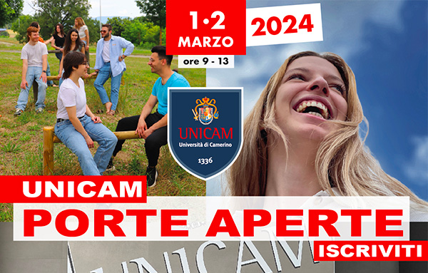 Porte Aperte in Unicam 2024