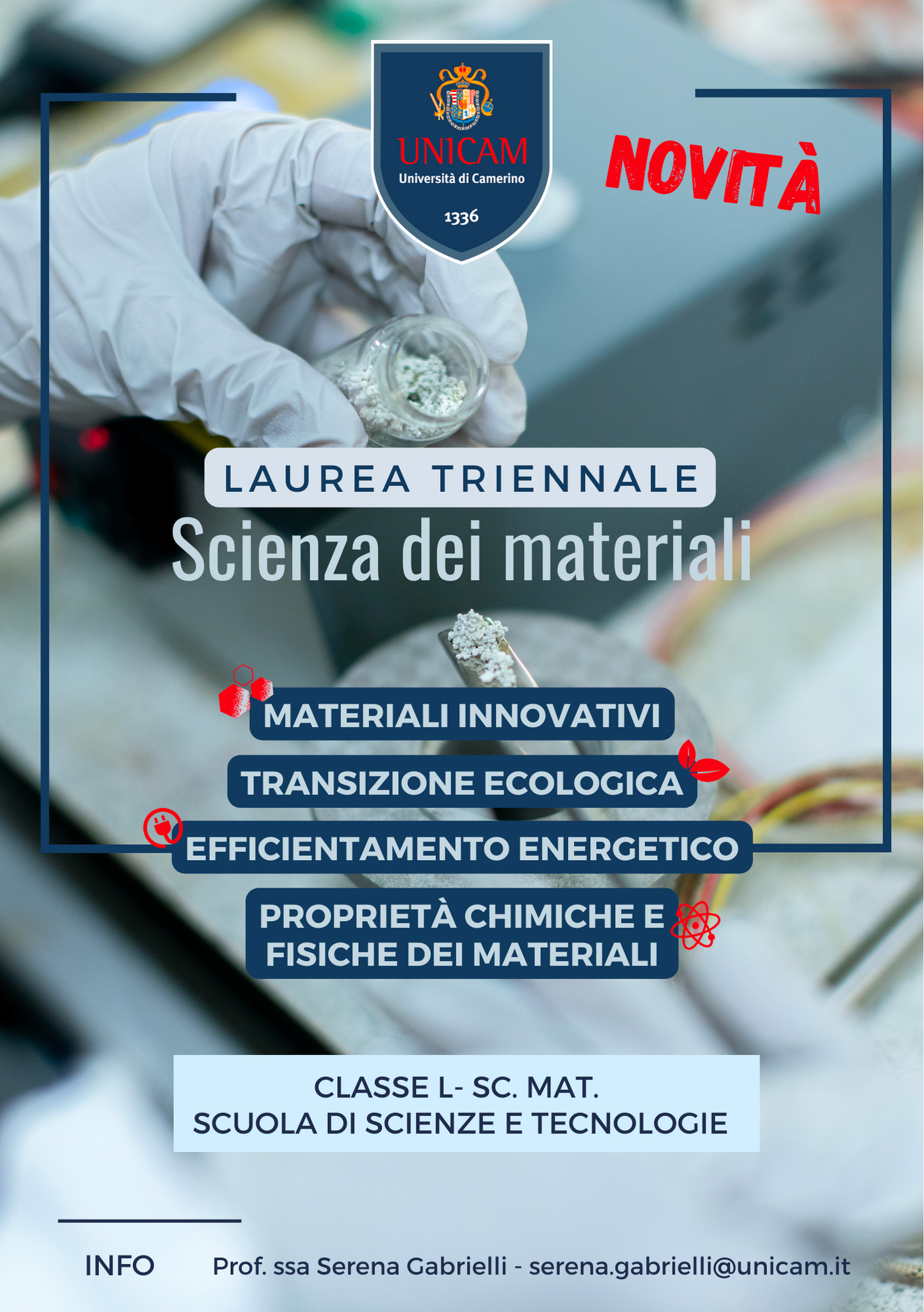 Scienza dei Materiali - volantino