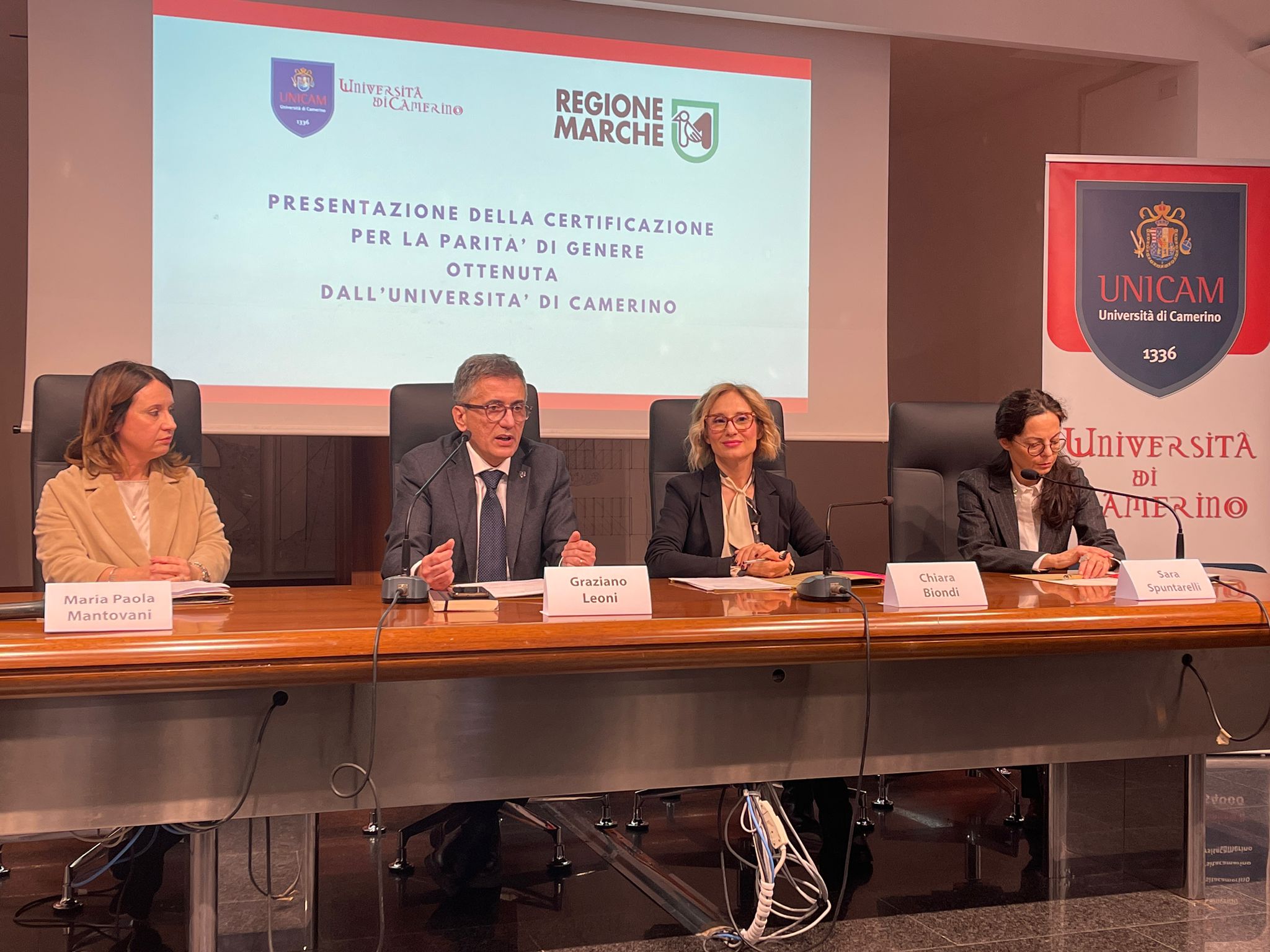 Conferenza stampa certificazione parità di genere