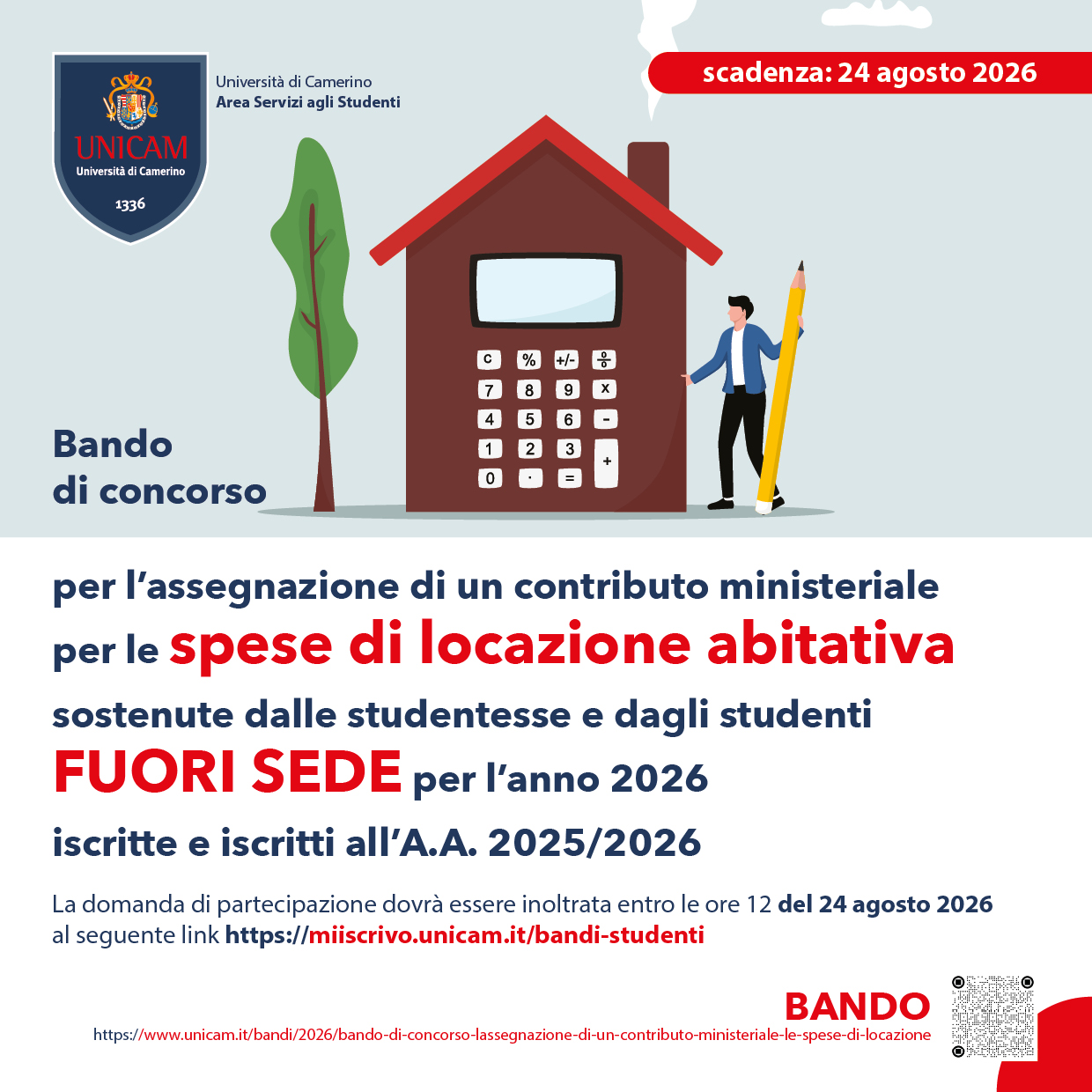 locandina del bando