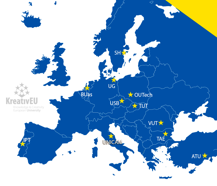Mappa KreativEU