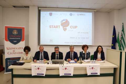 La conferenza stampa di presentazione di Start Cup Marche 2024