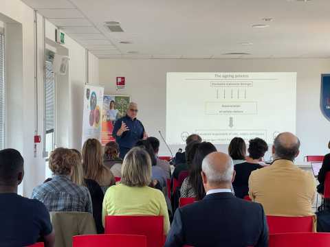 Il seminario del prof. Tavernarakis