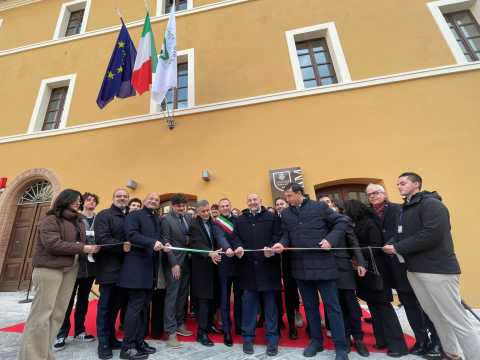 Taglio del nastro Rettorato