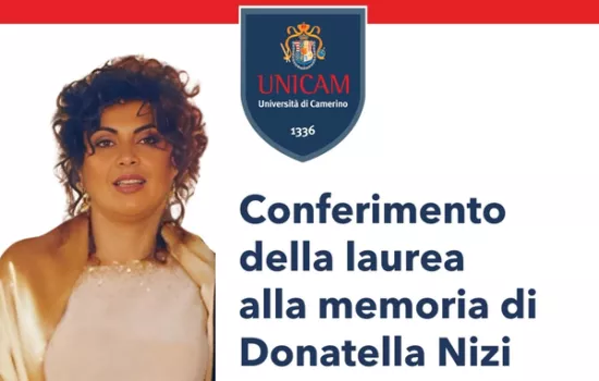 Conferimento della laurea alla memoria di Donatella Nizi
