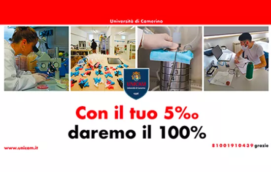 Dona il 5x1000 ad Unicam